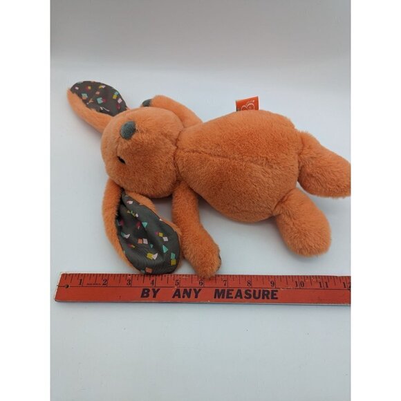 Softies orange bunny rabbit plush stuffed animal 11 in - Picture 9 of 9